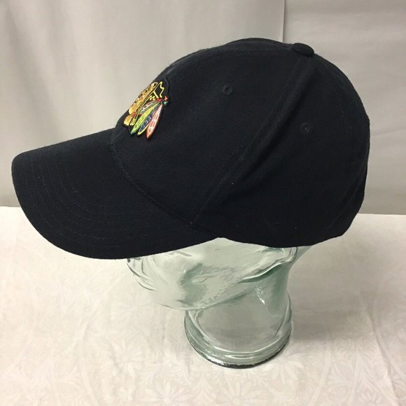 Jeremy Roenick Signed/Autographed Blackhawks Reebok Youth Face Off Headwear Blk - Picture 3 of 7